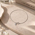Blade Chain bracelet Silver Tone