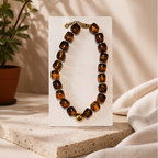 Chunky Beaded Ball Necklace