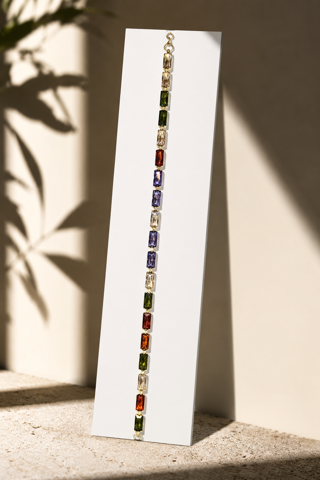Emerald Cut Inspired Tennis Bracelet