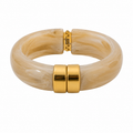 Double-band Accent Cuff Bangle