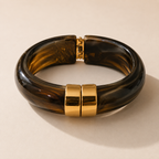 Double-band Accent Cuff Bangle
