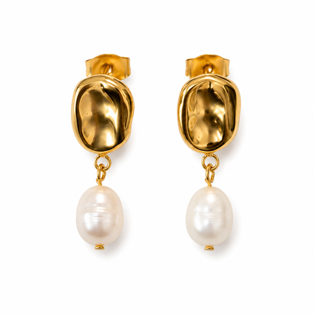 Freshwater Pearl Tassel Stud Earring