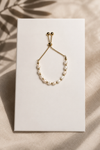 Golden Hour Freshwater Pearl Bracelet