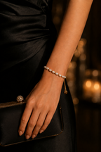 Golden Hour Freshwater Pearl Bracelet