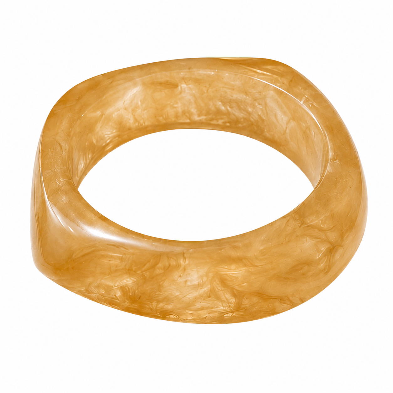 Geometric Chunky Bangle