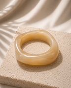 Geometric Chunky Bangle