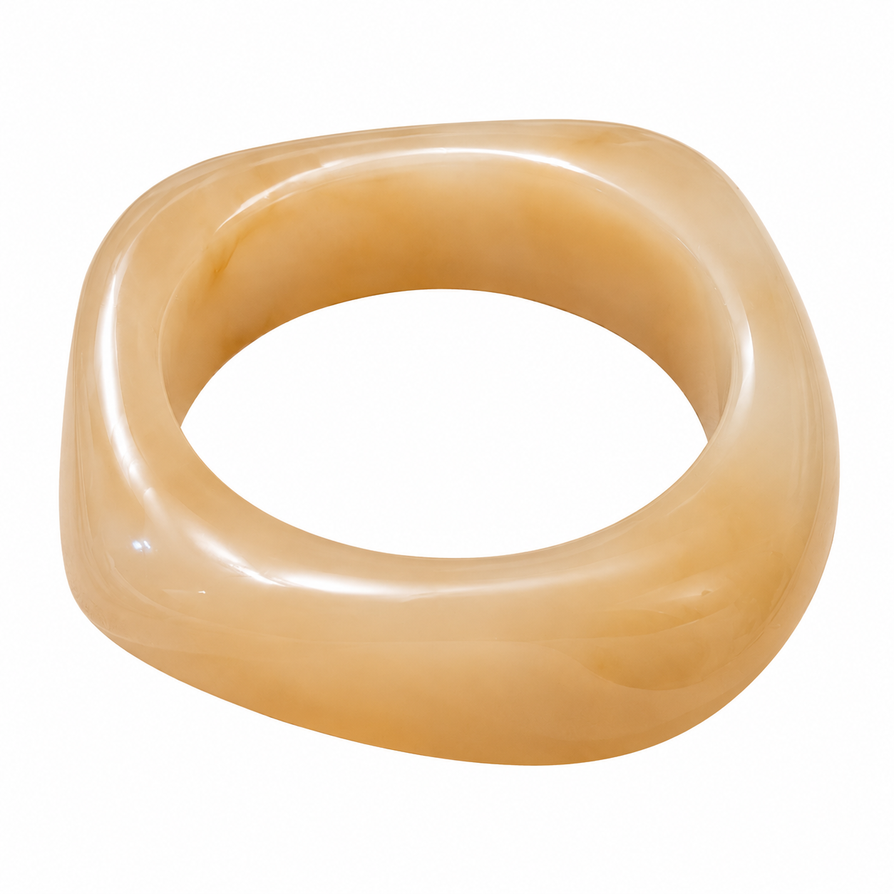 Geometric Chunky Bangle