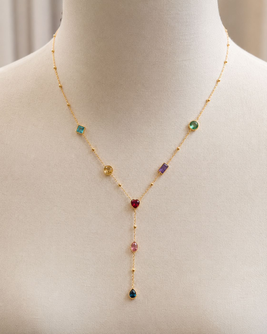 Y-Shaped Tassel Necklace