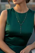 Y-Shaped Tassel Necklace