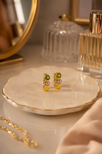 Colourful Huggie Earrings