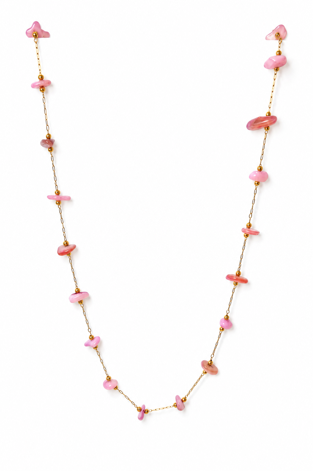 Natural Stone Dainty Necklace