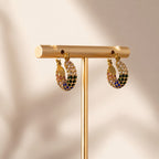 Kaleidoscope Pavé Hoops