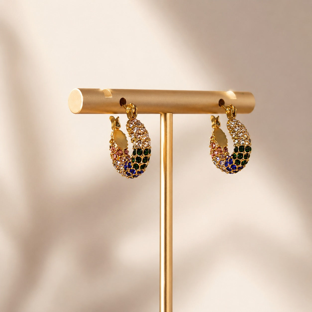 Kaleidoscope Pavé Hoops