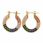 Kaleidoscope Pavé Hoops