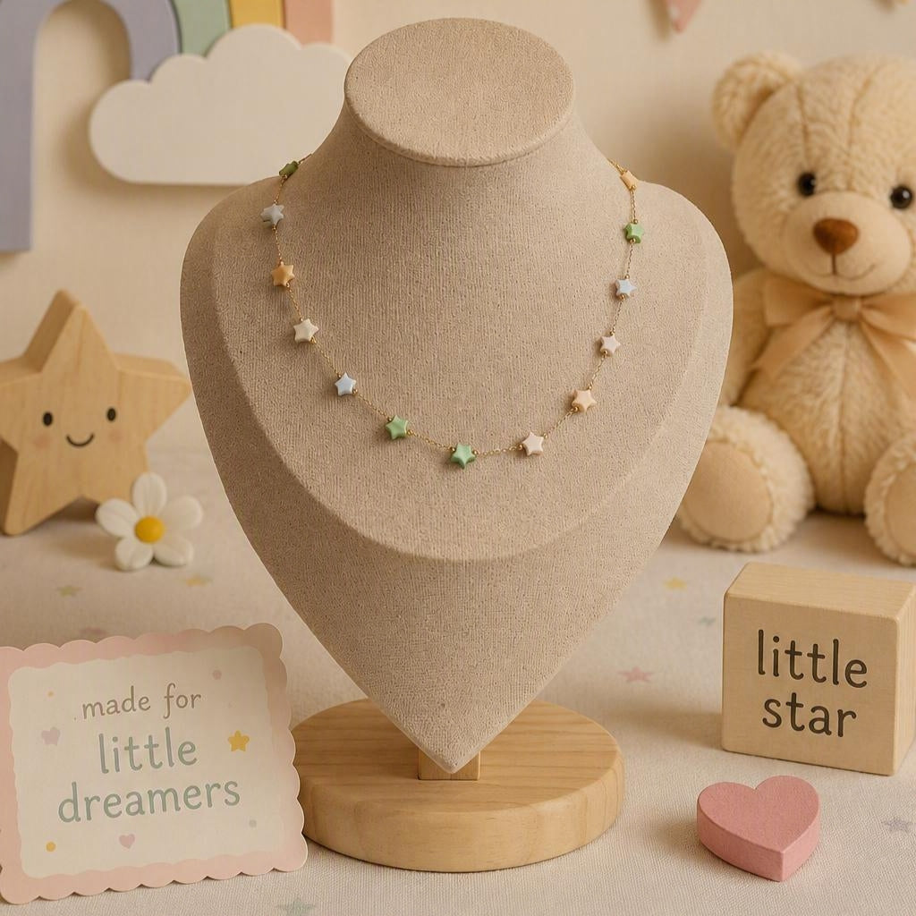 Little Star Shell Kids Necklace