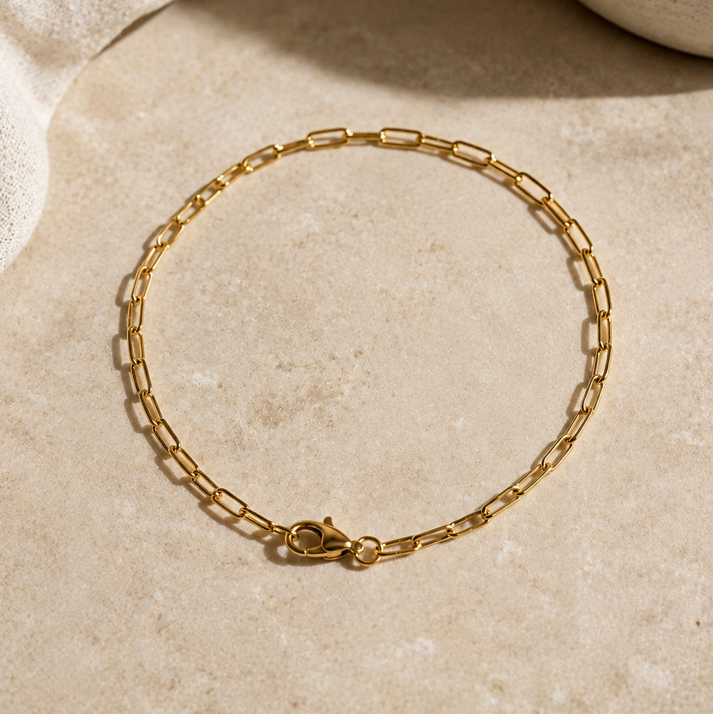 Paperclip Chain Bracelet
