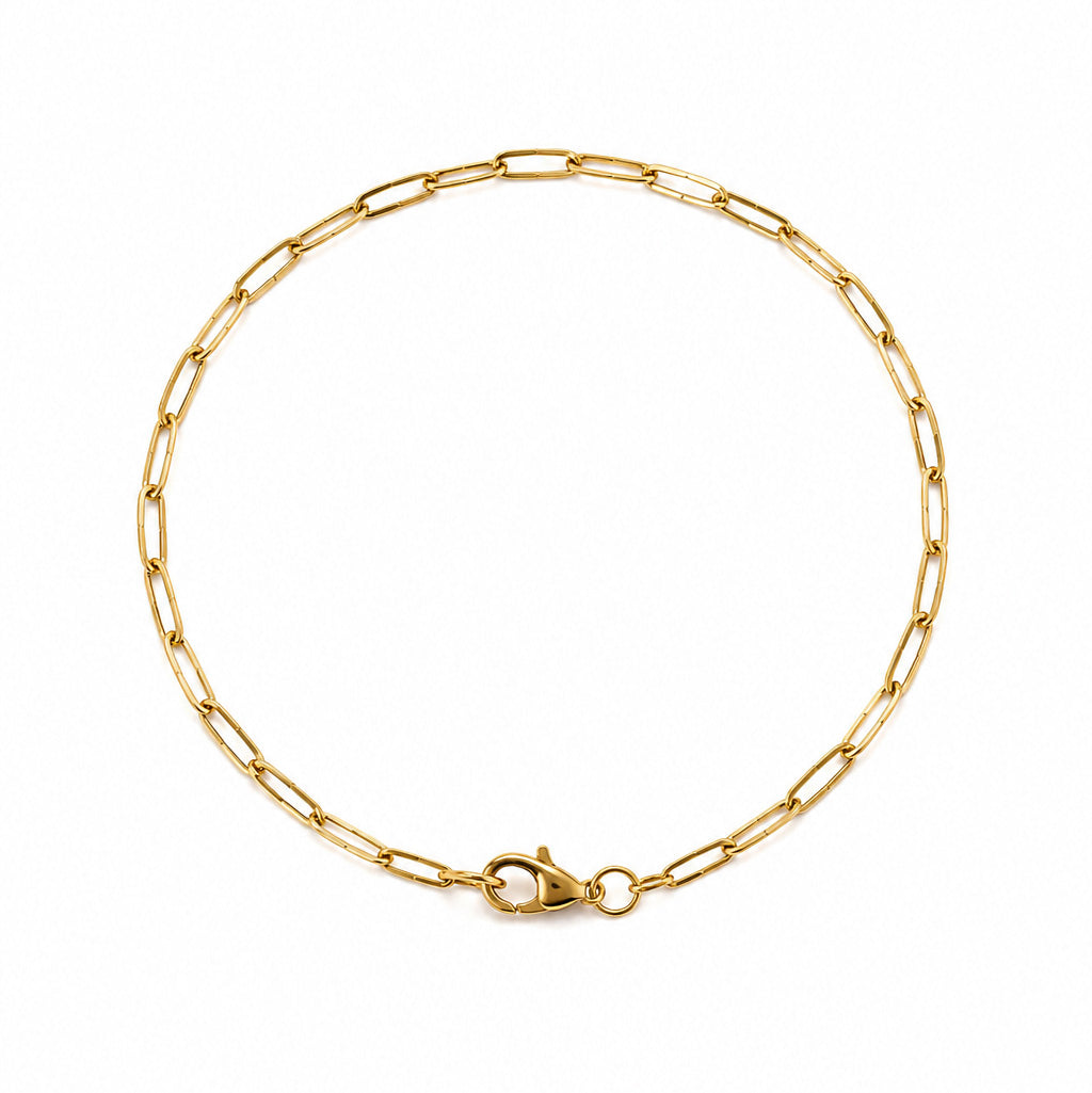 Paperclip Chain Bracelet