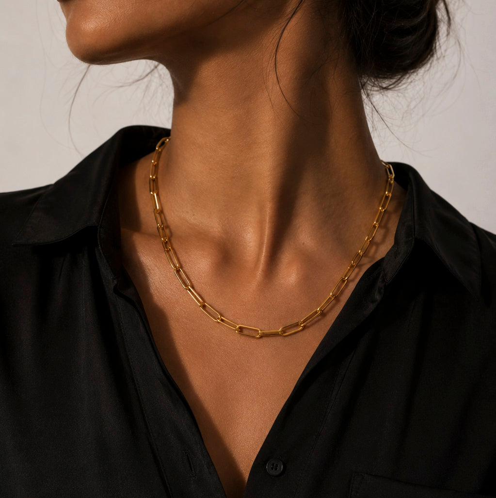 Paperclip Chain Necklace