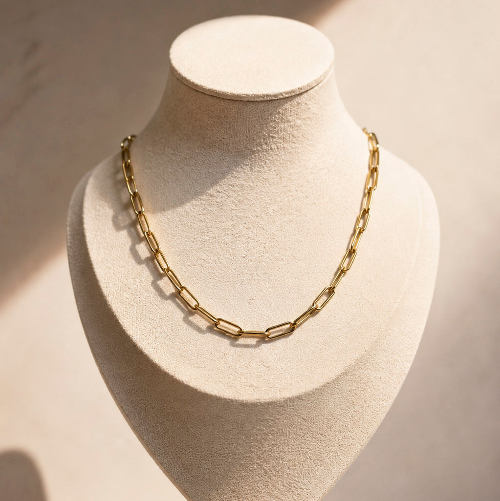 Paperclip Chain Necklace