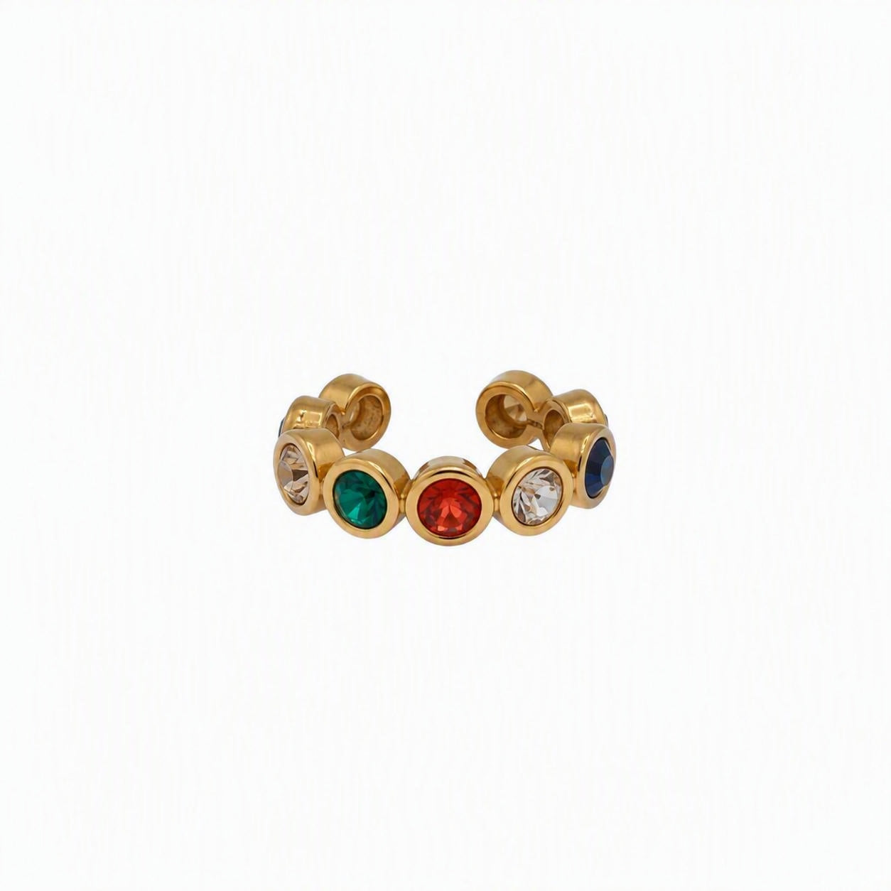 Rainbow Glow Ear Cuff