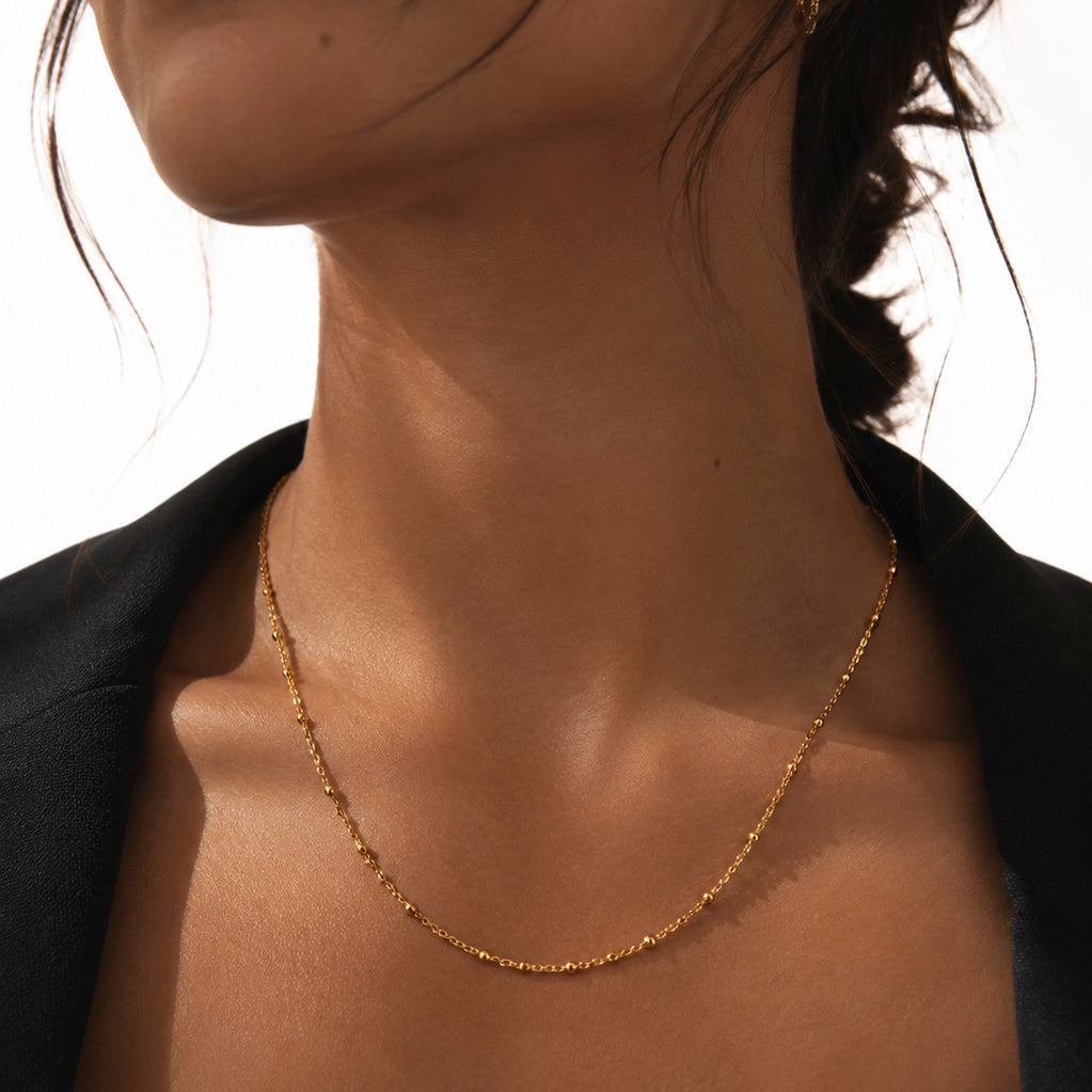 Spheres Chain Necklace