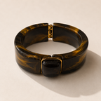 Square Framed Cuff Bangle