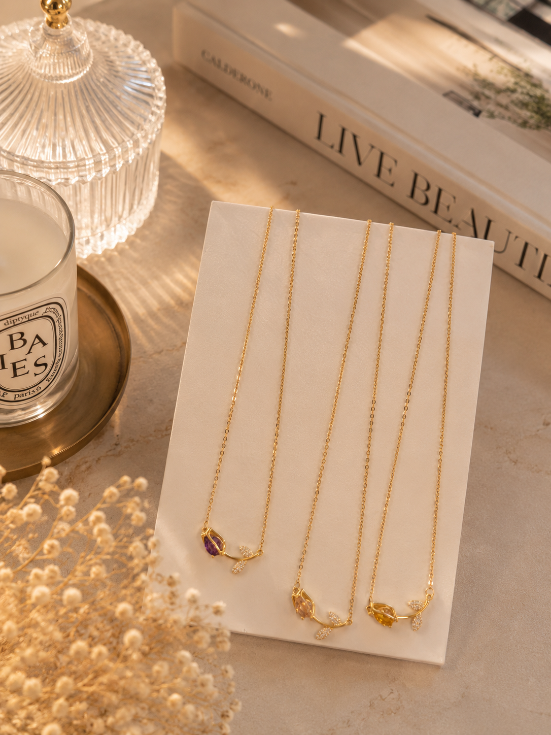 Tulip Pendant Necklace